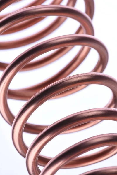 Closeup Copper Wire Selective Focus — Stock Photo, Image