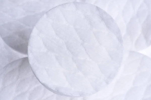 Cotton round cosmetic pads