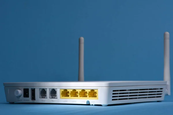 Ασύρματο Router Γκρο Πλαν — Φωτογραφία Αρχείου