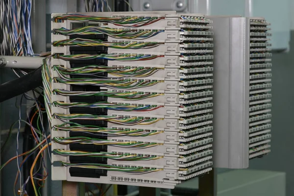 Main Distribution Frame in Telecom Center