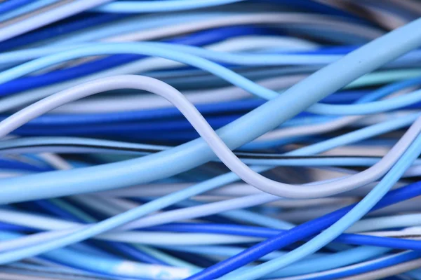 Nahaufnahme Des Elektrischen Kabelnetzes — Stockfoto