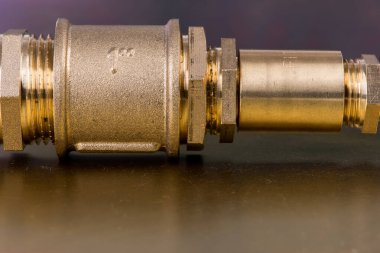 Su ve Gaz Kurulumu için Pirinç Kurulumları Bağlayıcıları