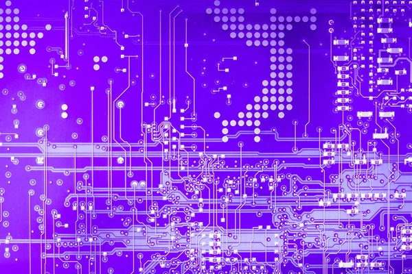 Electronic Circuit Board Close Abstract Industry Background — Stock Photo, Image