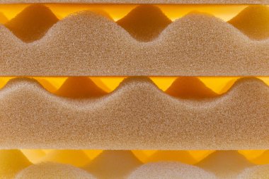 Side View of Polyurethane Foam Sponge Packing and Shipping Protection clipart