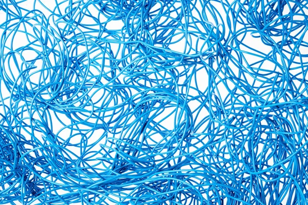 Elektrische Kabel Concept Van Oneindig Internet Netwerk — Stockfoto