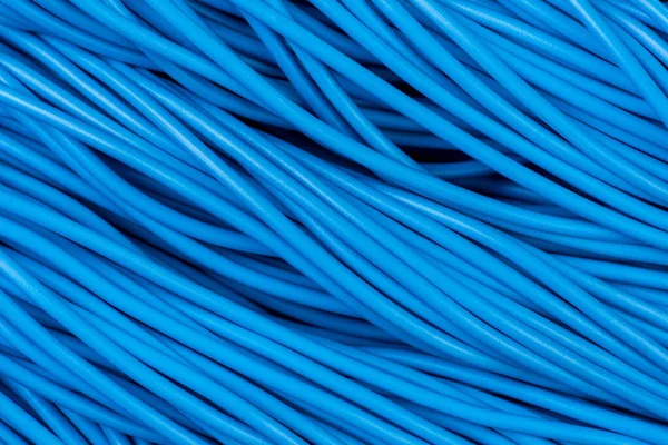Elektriskt Kabelnät Som Teknisk Bakgrund Inom Dataöverföringslösningen För Energiindustrin — Stockfoto