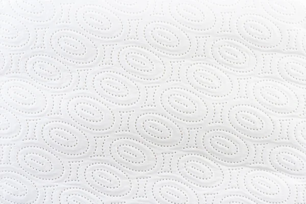 白色厨房纸制毛巾背景 — 图库照片