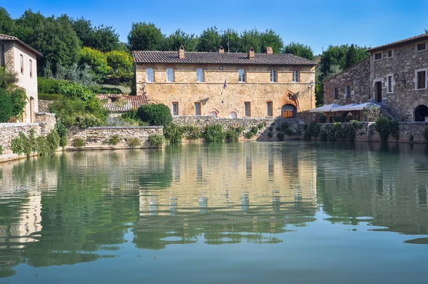 Thermen Bagno Vignoni Toscane Italië — Stockfoto