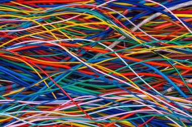 Network of electrical cable and wire