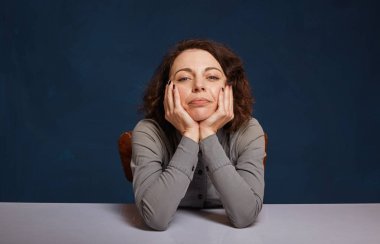 portrait of office worker at workplace