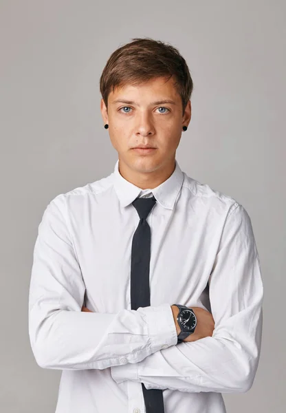 Portrait of a young businessman — Stock Photo, Image
