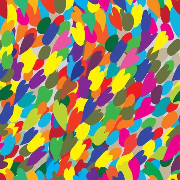 Абстрактний кольоровий безшовний графічний візерунок, сучасний дизайн — стоковий вектор