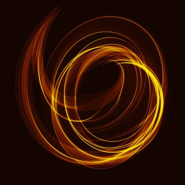 Arka plan renk sarmal dalgalar ile Fractal sanat.