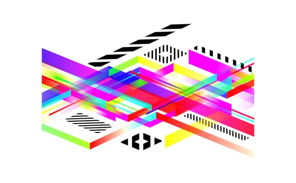 Design futuristico aziendale, sfondo geometrico astratto con — Vettoriale Stock
