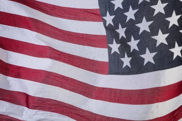 Waving American Flag — Stock Photo, Image