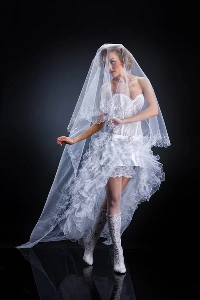 Giovane sposa — Foto Stock