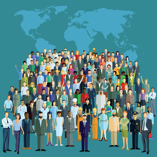 Мировое население, глобальная сеть
