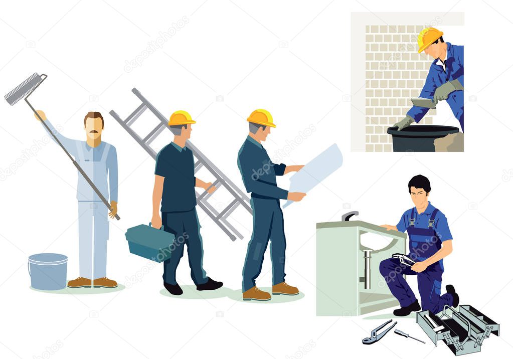 Craftsman, installer, plumber and architect
