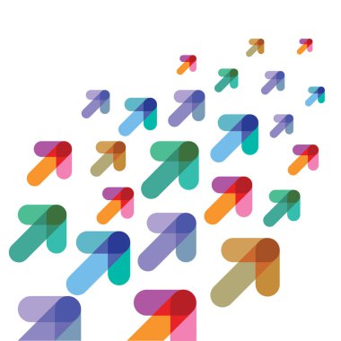 Yönünde eğilim konsept illüstrasyon