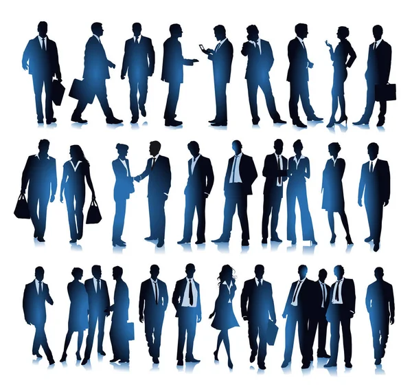 Groupe de gens d'affaires diversifiés — Image vectorielle
