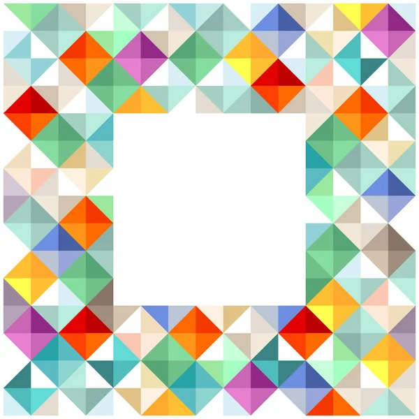 Kolorowy blok elementów, ilustracja — Wektor stockowy