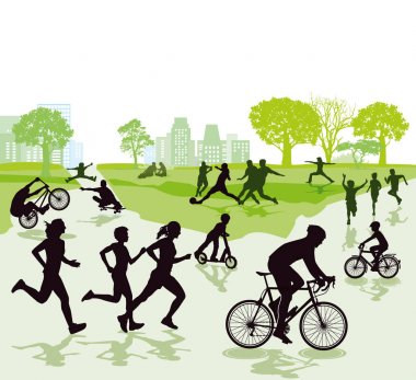 İnsanlar boş zamanlarını ve spor