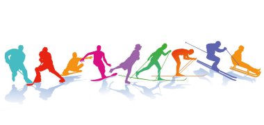 Kış sporları, buz pateni, Kayak, snowboard