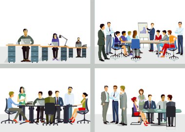 Şirket ve ofis işbirliği
