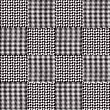 Glencheck desen grafik, illüstrasyon