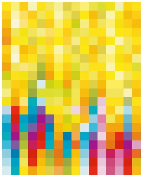抽象的な正方形のパターンの背景 ベクトルイラストレーション — ストックベクタ