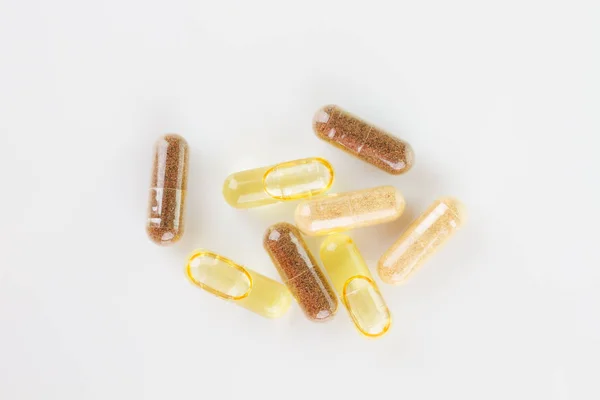 Complementos vitamínicos naturales — Foto de Stock