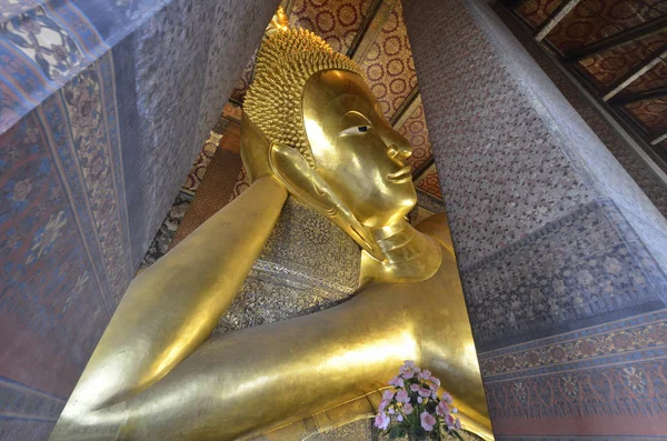 46m long reclining Buddha