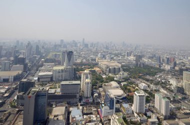 Gözlem güverte görünümünden Bangkok