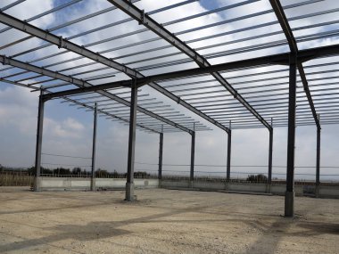 Endüstriyel bina çelik yapılar