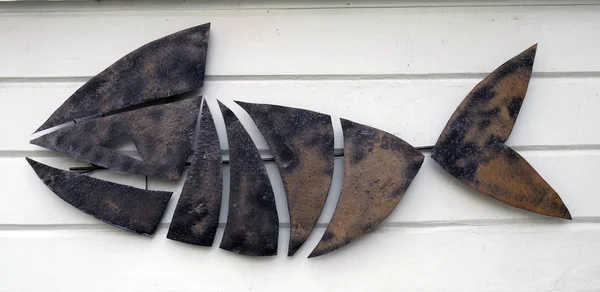 Стилизованное изображение рыбы — стоковое фото