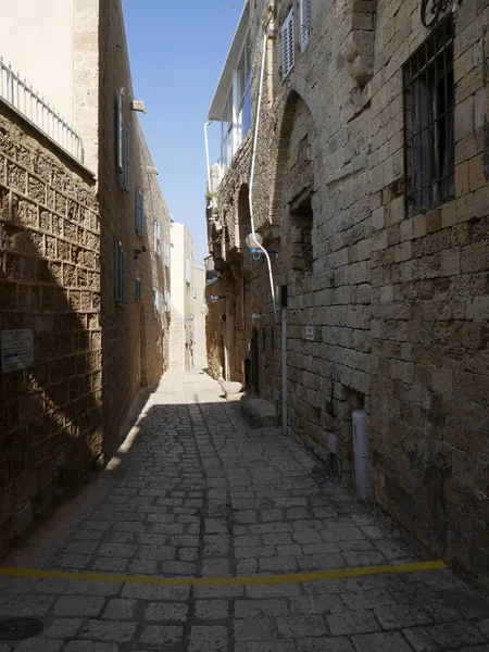 Escadas para o porto de Jaffa — Fotografia de Stock