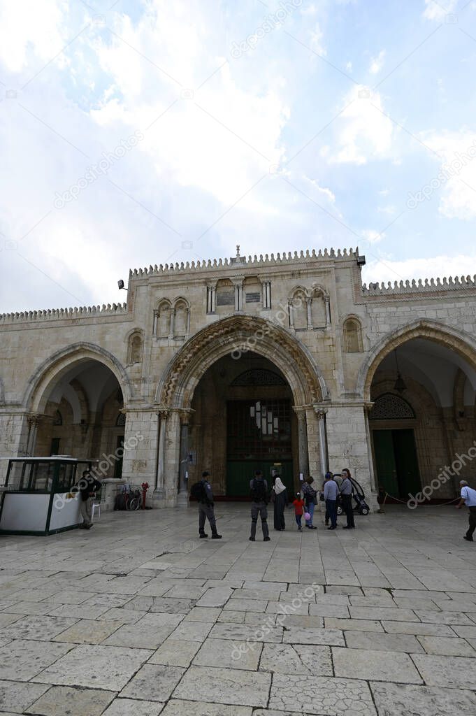 Temple Mount Moriah Al-Aqsa Mosque