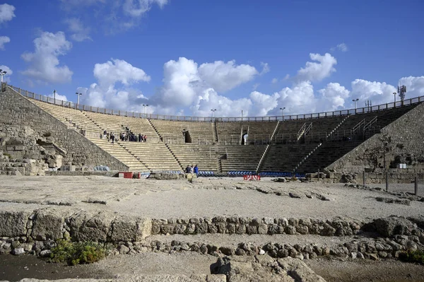 Αμφιθέατρο του βασιλιά Ηρώδη στην Καισάρεια — Φωτογραφία Αρχείου