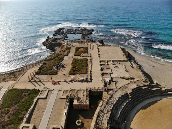 Caesarea kung Herodes hippodrom — Stockfoto