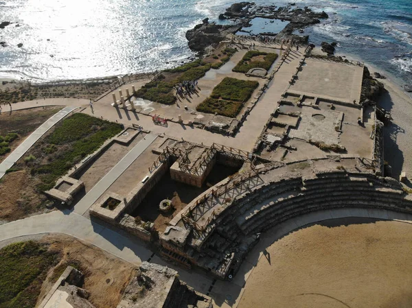 The Caesarea King Herod's hippodrome — Stock Photo, Image