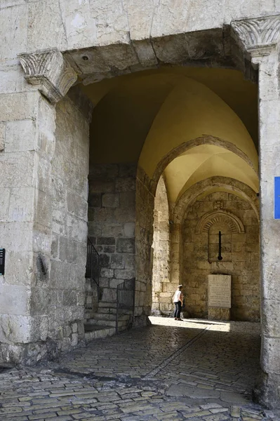 La Puerta de Sion de Jerusalén — Foto de Stock