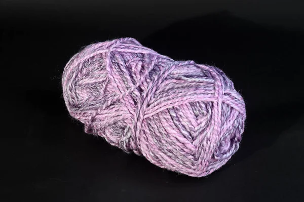 Ball of light purple threads — Stock Photo, Image