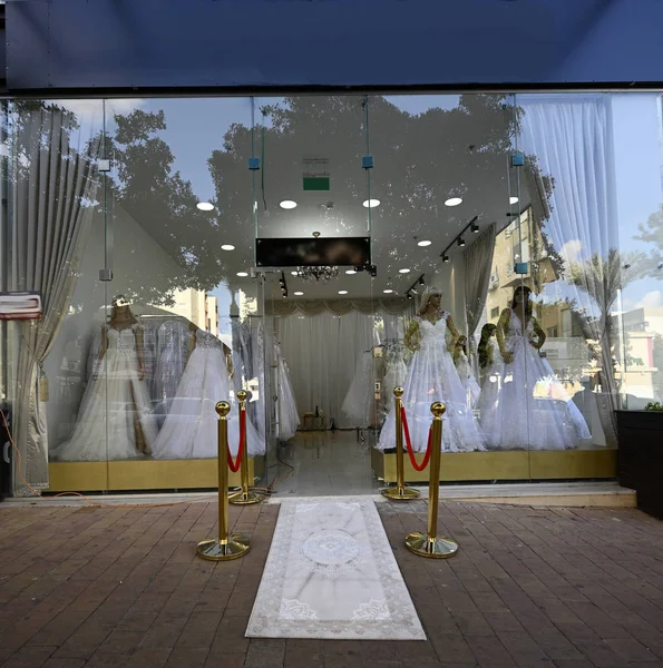 Vitrine bruiloft salon — Stockfoto