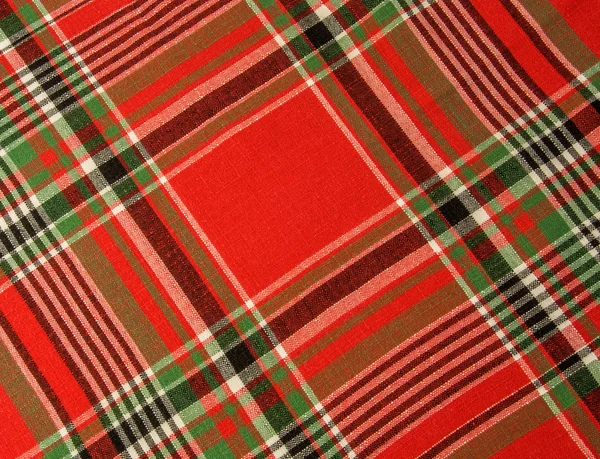 Red tartan fabric. Εικόνα Αρχείου