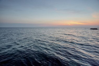 Karadeniz üzerinde gün batımı