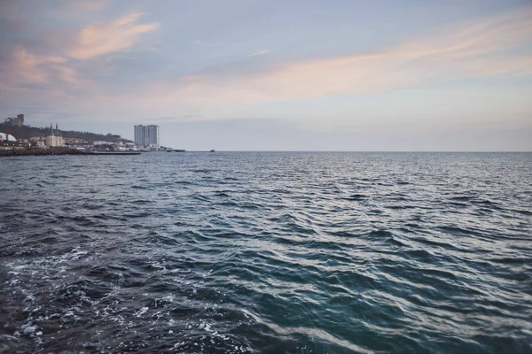 Puesta de sol sobre el mar Negro —  Fotos de Stock