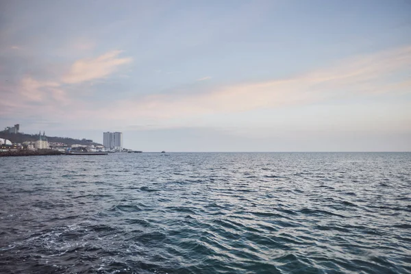 Sonnenuntergang über dem Schwarzen Meer — Stockfoto