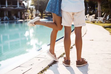 mutlu genç Romantik Çift 