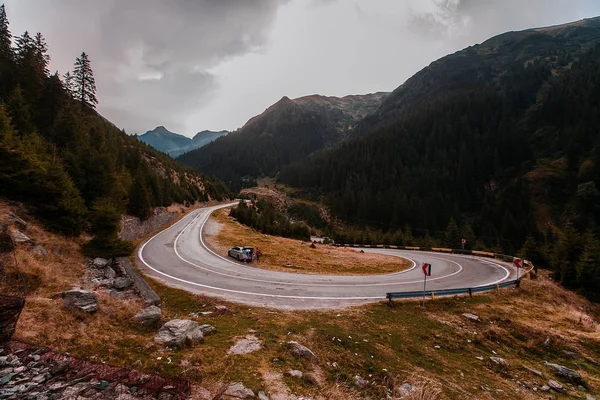 Schöne Straße Den Bergen Reise — Stockfoto