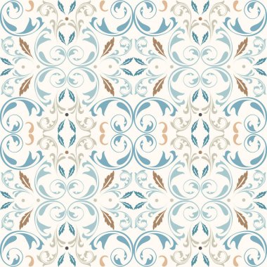 Oryantal vektör desen Arabesk elemanları ile